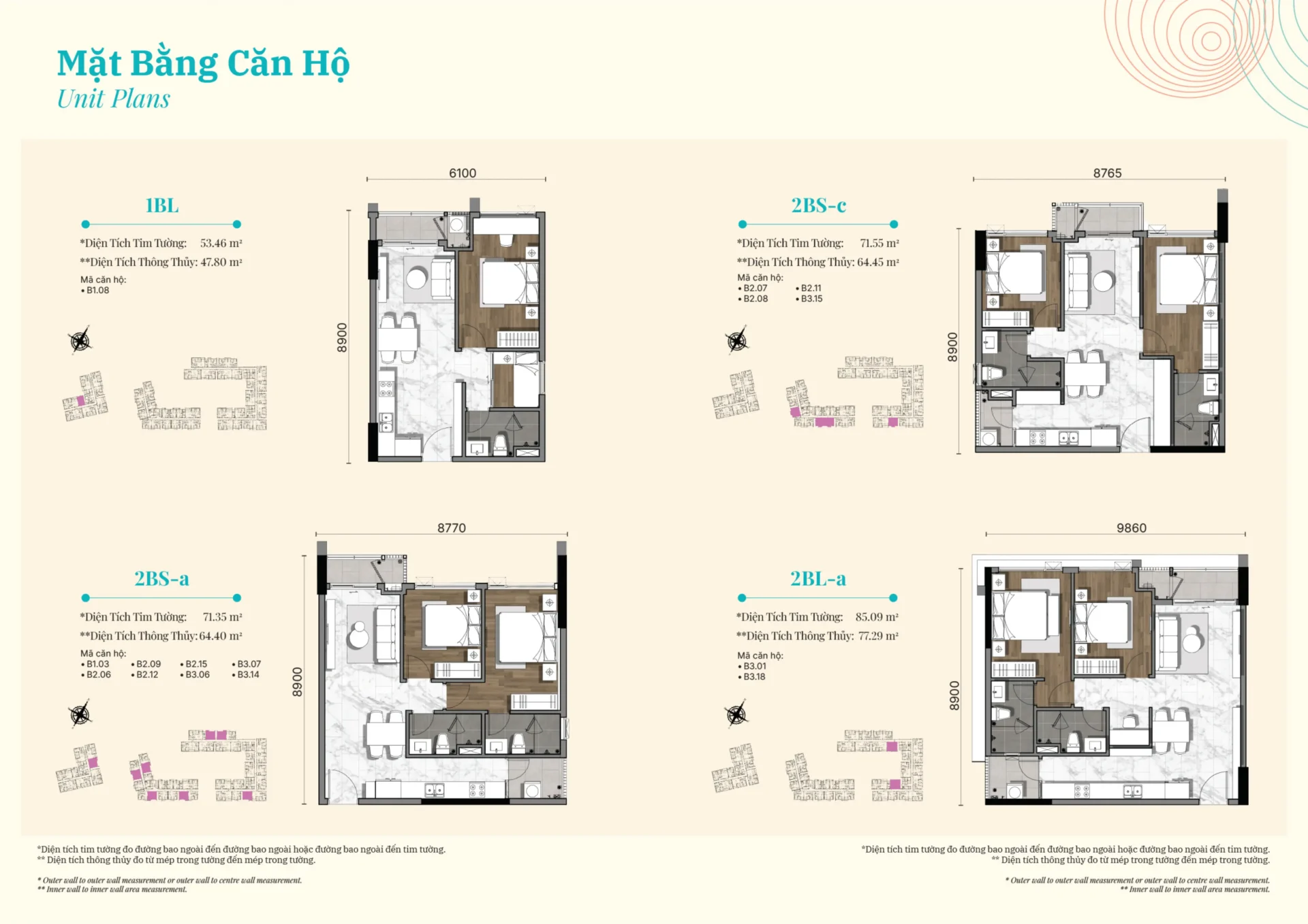 LAYOUT 1PN 2PN GLADIA HEIGHT KHANG DIEN