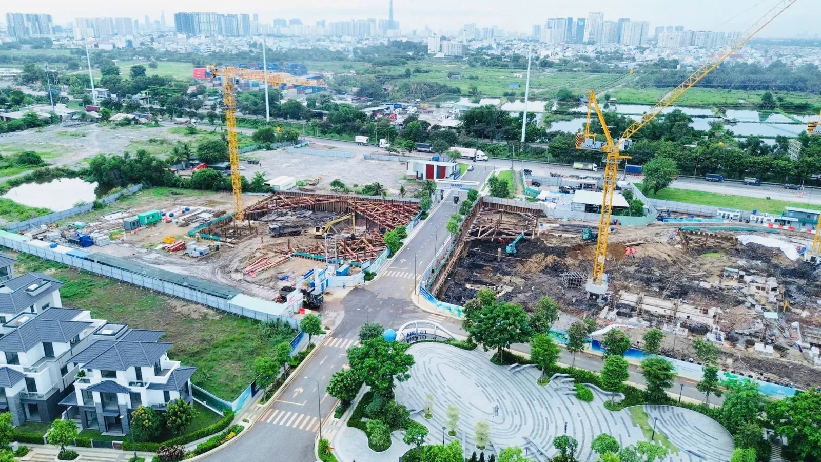 tiến độ dự án Gladia Height đồng võ chí công, quận 2